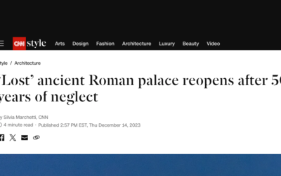 Riapertura della “Domus Tiberiana”. CNN.com